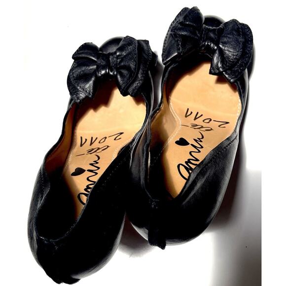 Lanvin PARIS Pin Up Leather Black Round Toe BOW 2011 Unique Heel Pumps 39.5 - Picture 5 of 11